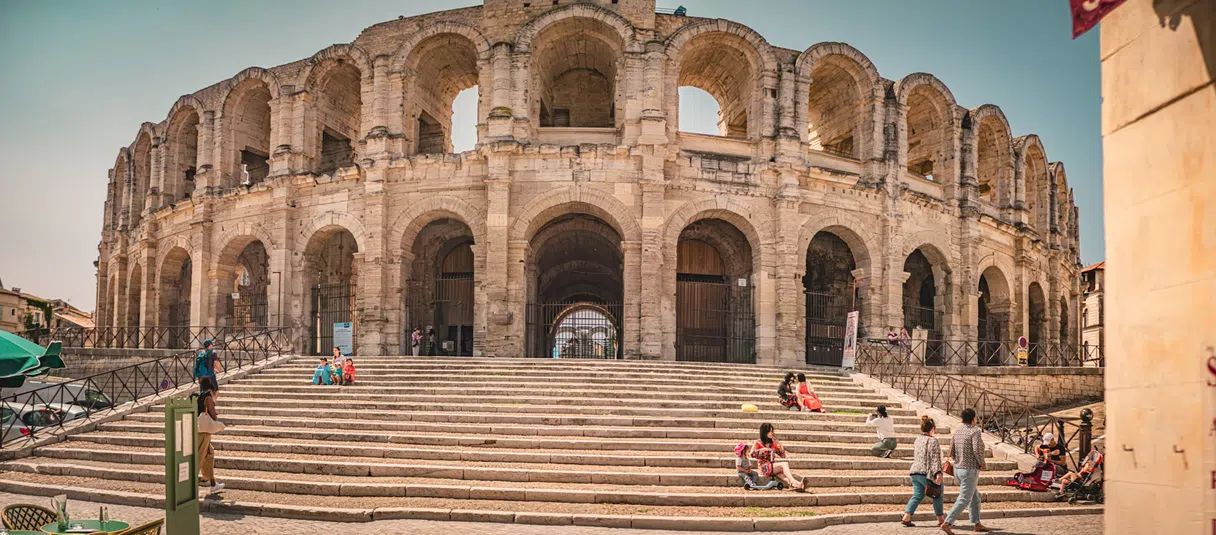 The Roman arena in Arles
