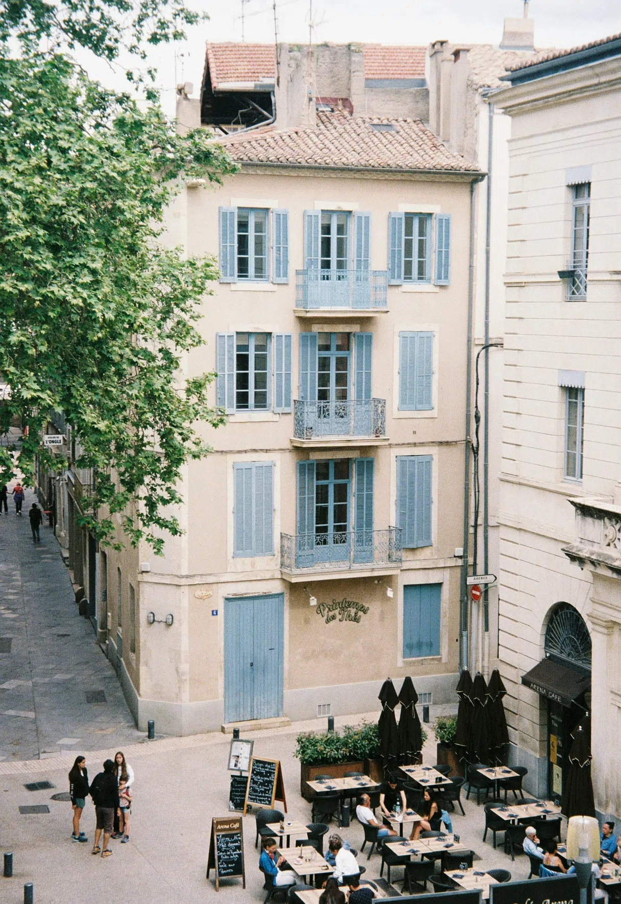 Map of the major areas where to stay in Provence