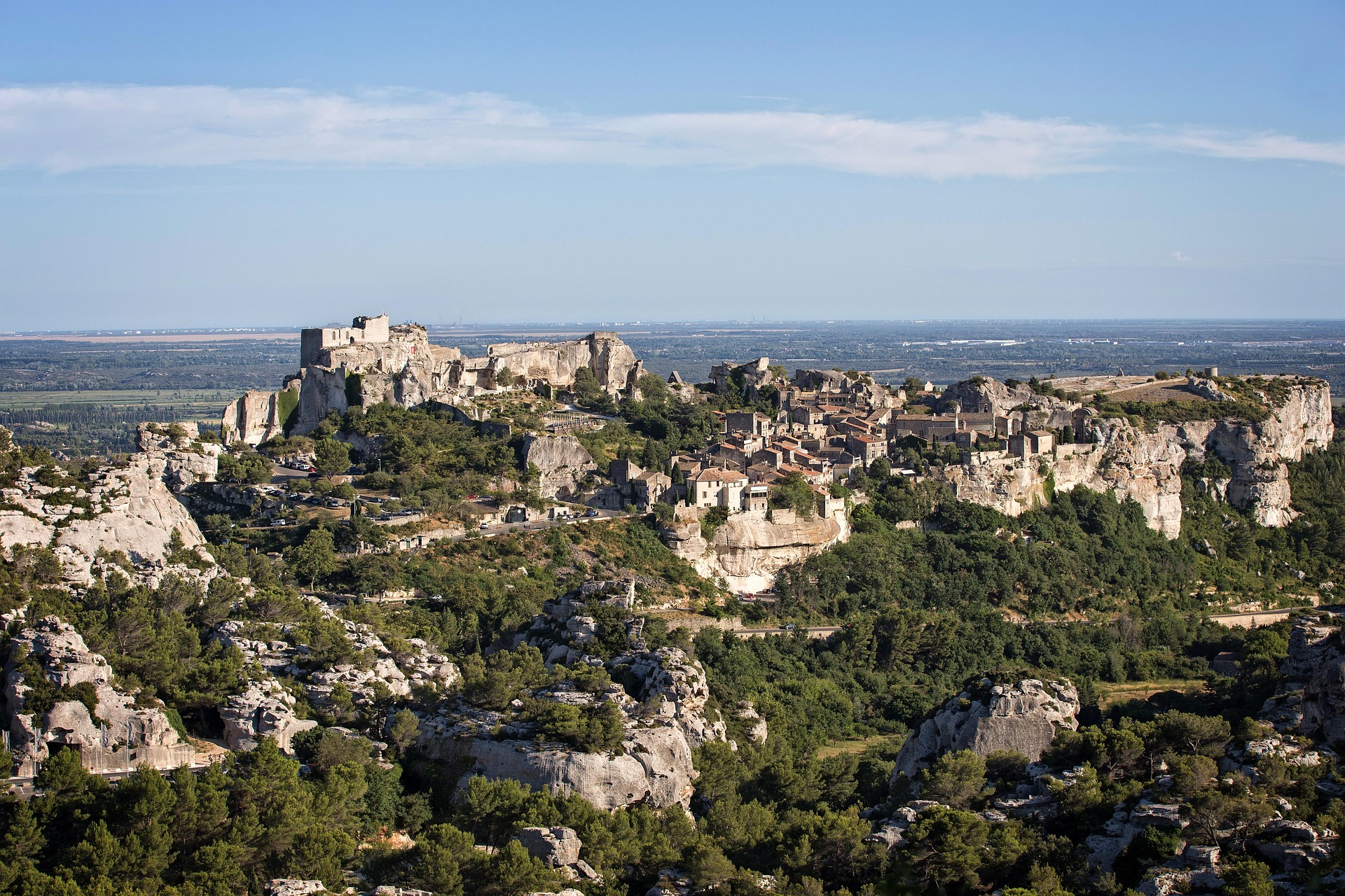 Les Baux-de-Provence village