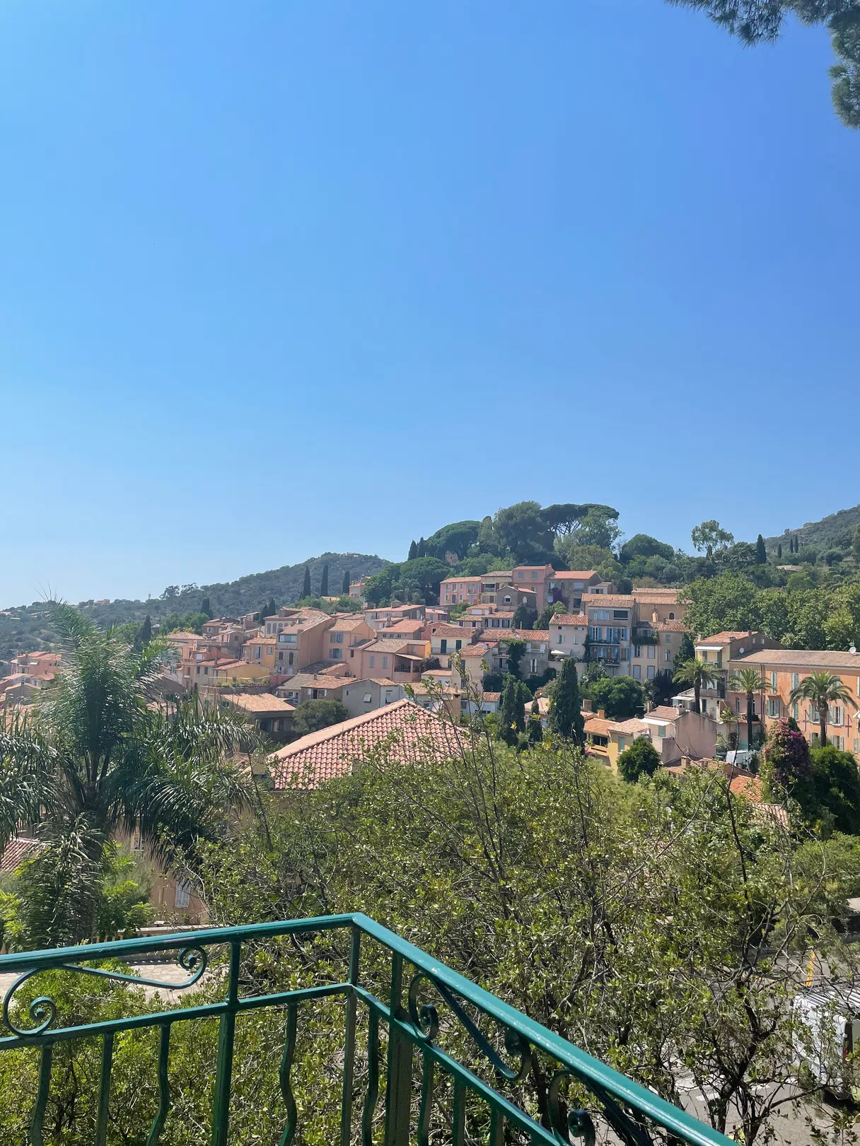 View over Bormes-les-Mimosas