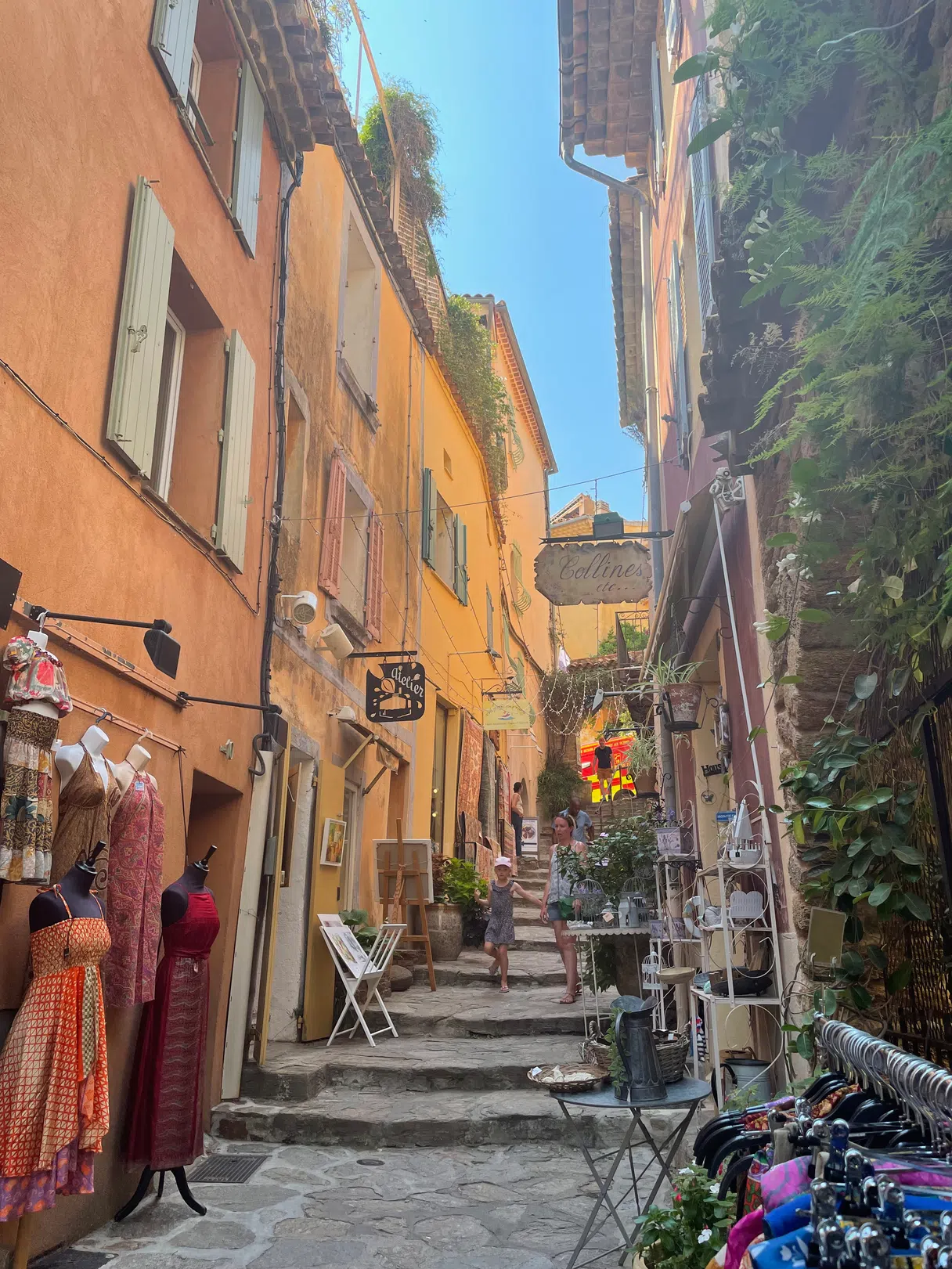 Street in Bormes-les-Mimosas