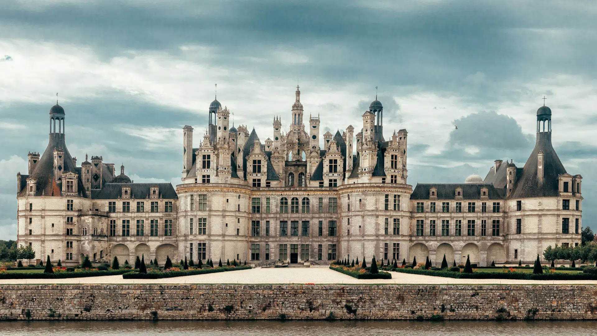 The Château de Chambord and its gardens