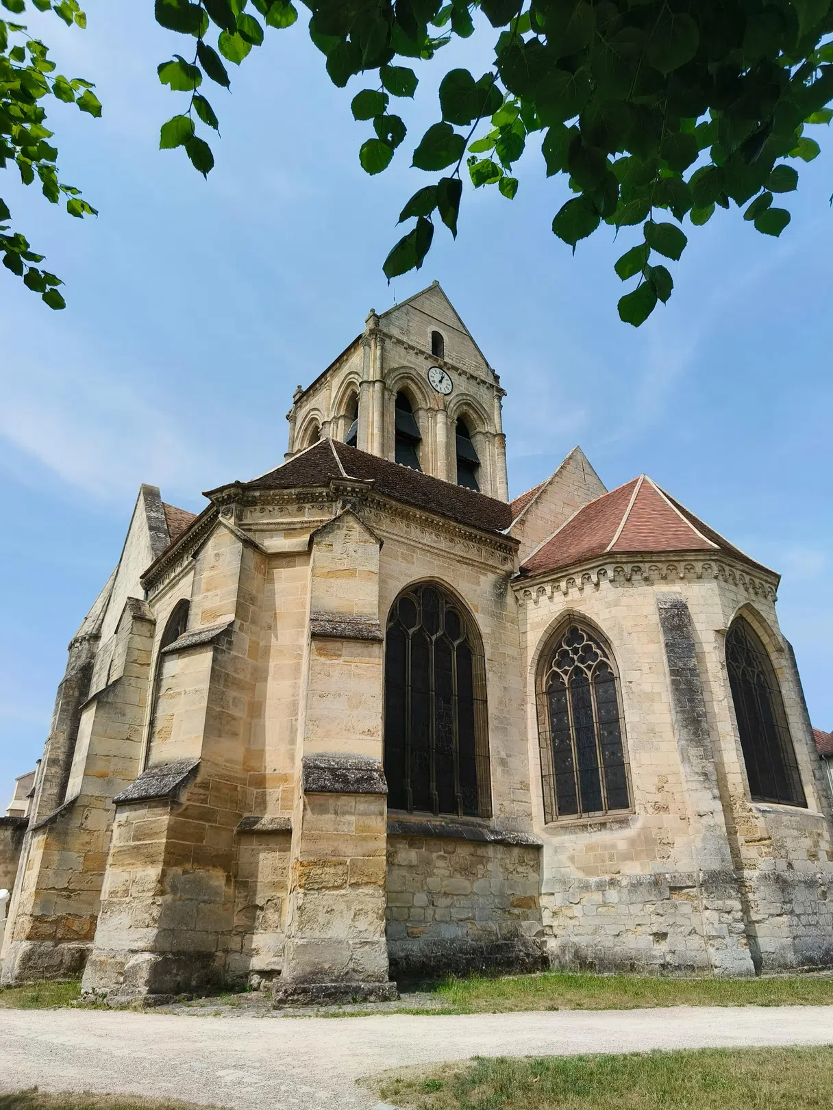 The stone church in Auvers-sur-Oise that inspired one of Van Gogh's most famous paintings