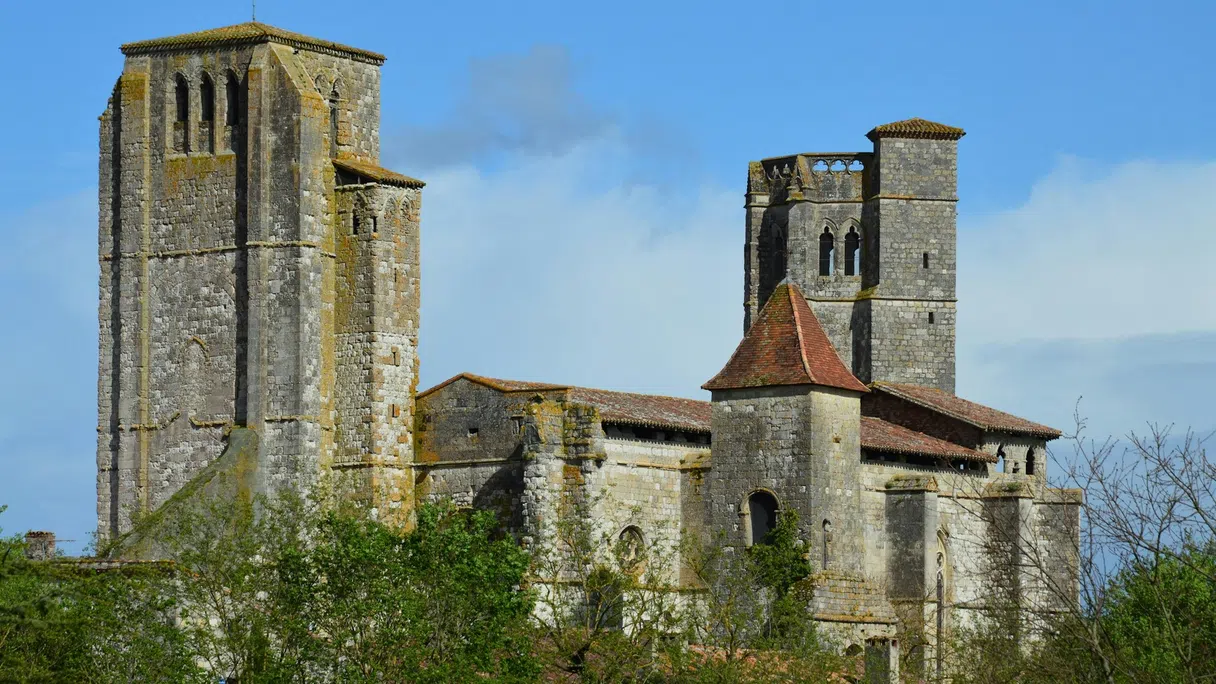 The collegiate church of La Romieu in Gers