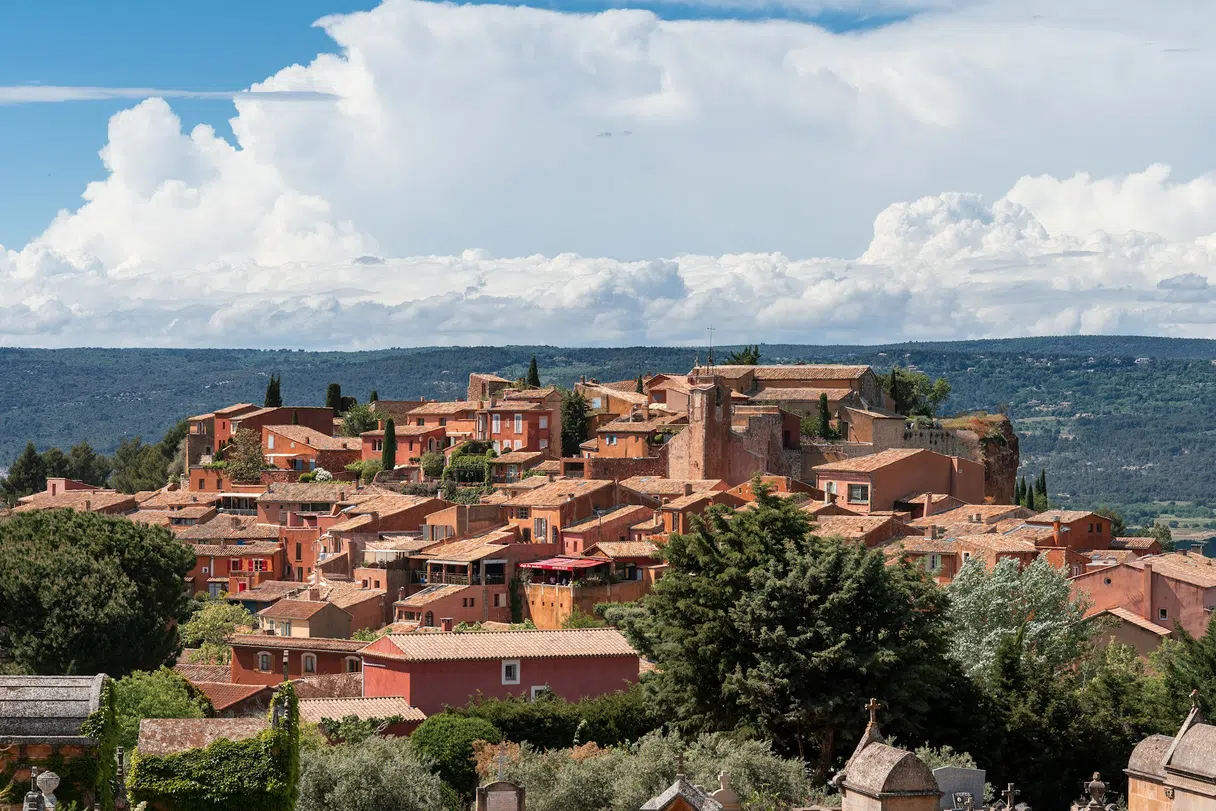 Perched village of the Luberon
