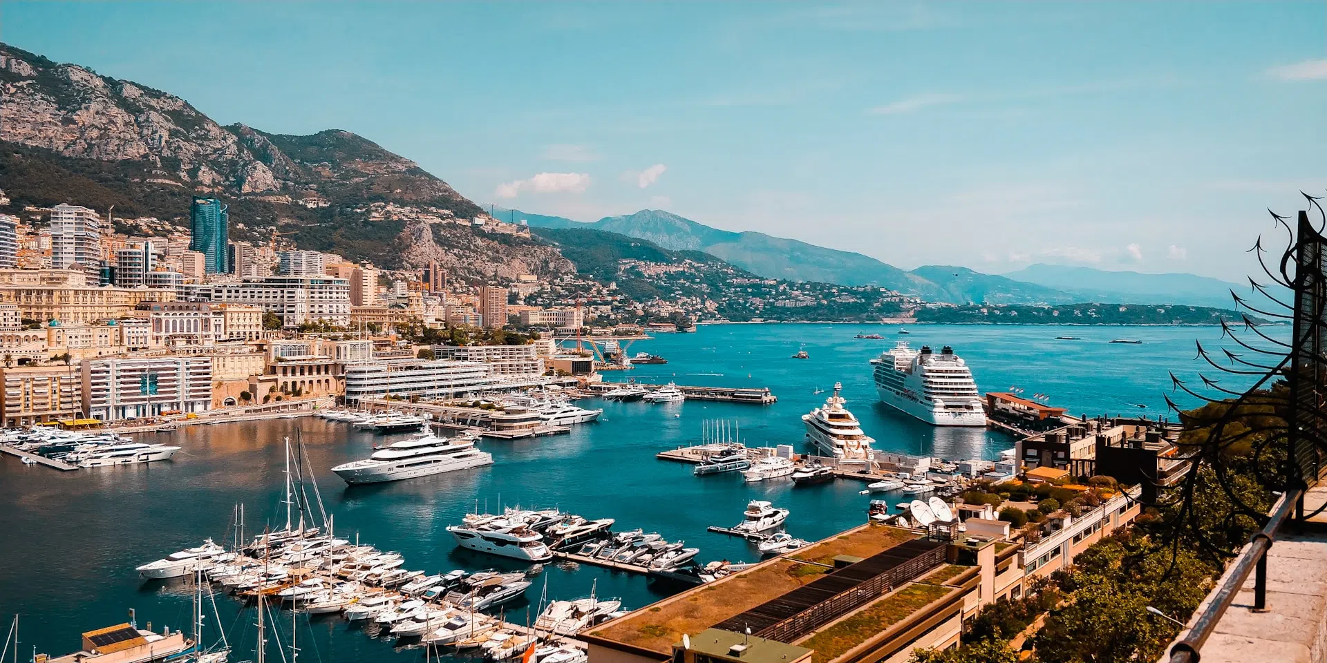 Port Hercule in Monaco