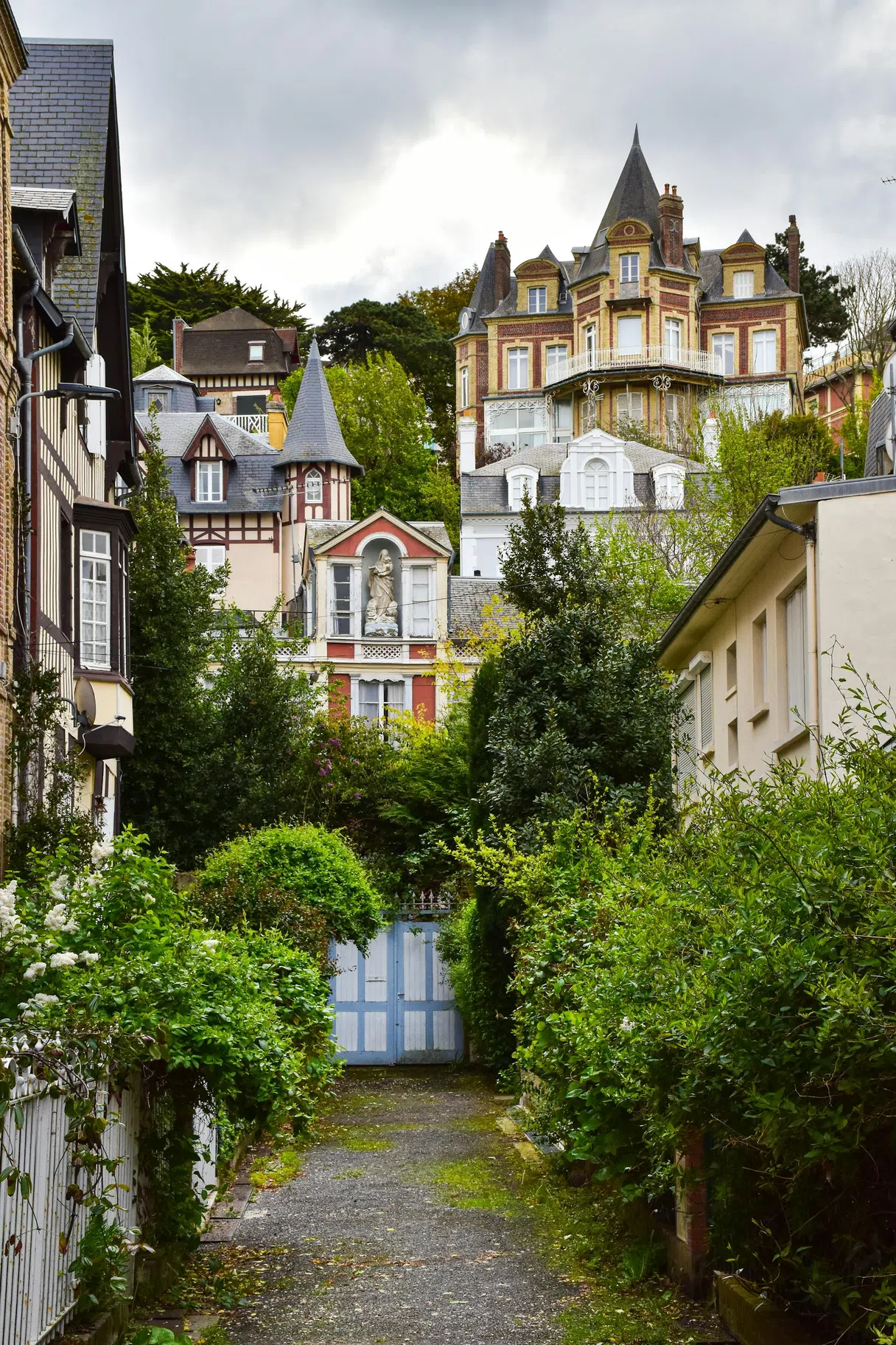 Belle Époque villas along Normandy's Côte Fleurie