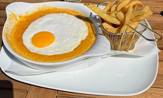 Welsh from Northern France: melted cheddar, ham and bread (ultimate brasserie comfort food)